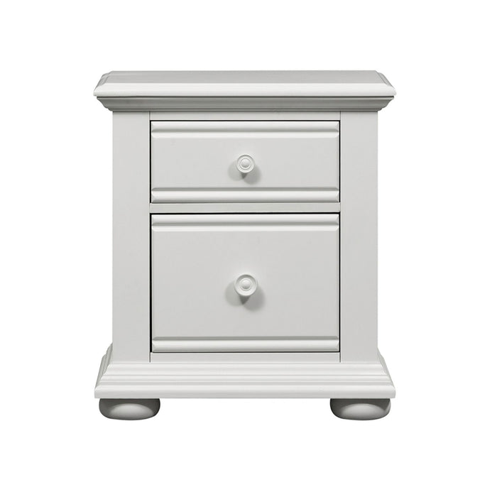 Summer House 2 Drawer Nightstand in Oyster White image