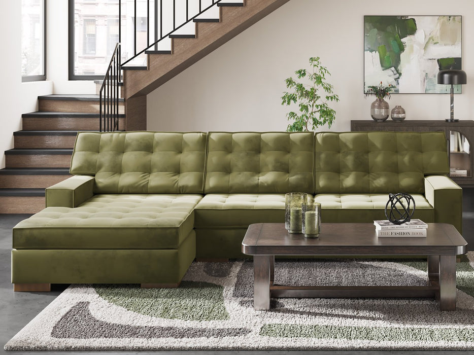 Caspian-Town Sectional with Chaise - J. Patrick’s Furniture (Pooler, GA)
