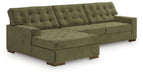 Caspian-Town Sectional with Chaise - J. Patrick’s Furniture (Pooler, GA)