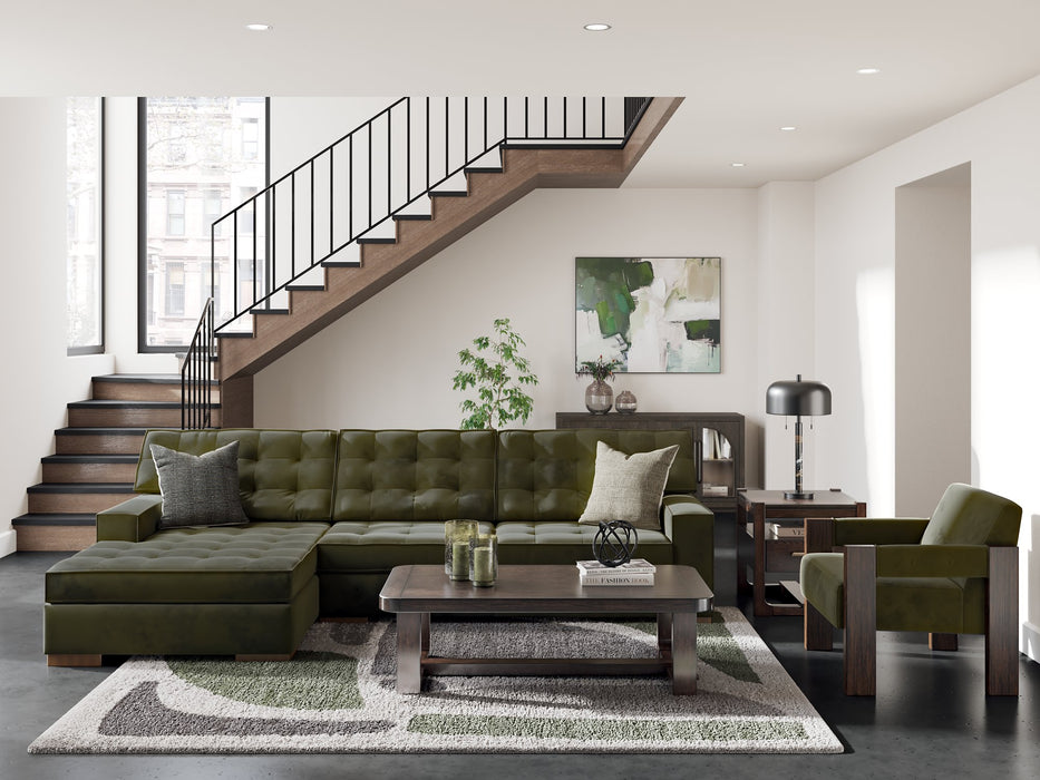 Caspian-Town Sectional with Chaise - J. Patrick’s Furniture (Pooler, GA)