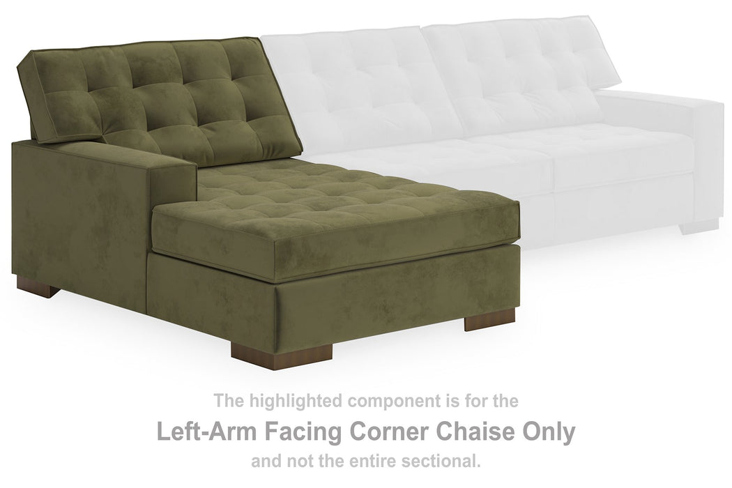 Caspian-Town Sectional with Chaise - J. Patrick’s Furniture (Pooler, GA)