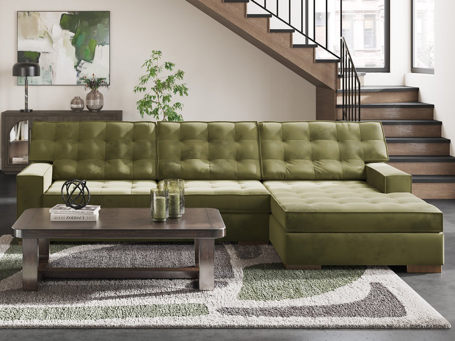 Caspian-Town Sectional with Chaise - J. Patrick’s Furniture (Pooler, GA)