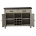 Liberty Furniture Willowrun Sideboard in Rustic White - J. Patrick’s Furniture (Pooler, GA)