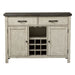 Liberty Furniture Willowrun Sideboard in Rustic White - J. Patrick’s Furniture (Pooler, GA)