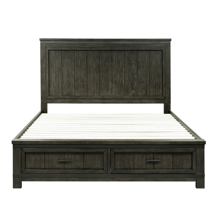 Thornwood Hills Two Sided Storage Bed, Dresser & Mirror, Night Stand image