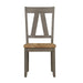 Liberty Furniture Lindsey Farm Splat Back Side Chair (RTA) in Gray and Sandstone (Set of 2) - J. Patrick’s Furniture (Pooler, GA)