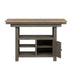 Liberty Furniture Lindsey Farm Kitchen Island in Gray and Sandstone - J. Patrick’s Furniture (Pooler, GA)