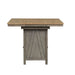 Liberty Furniture Lindsey Farm Kitchen Island in Gray and Sandstone - J. Patrick’s Furniture (Pooler, GA)