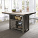 Liberty Furniture Lindsey Farm Kitchen Island in Gray and Sandstone - J. Patrick’s Furniture (Pooler, GA)
