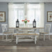 Liberty Furniture Lindsey Farm Backless Bench (RTA) in Weathered White & Sandstone - J. Patrick’s Furniture (Pooler, GA)