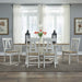 Liberty Furniture Lindsey Farm Splat Back Side Chair (RTA) in Weathered White & Sandstone (Set of 2) - J. Patrick’s Furniture (Pooler, GA)