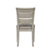 Liberty Furniture Farmhouse Reimagined Ladder Back Upholstered Side Chair (RTA) in Antique White (Set of 2) - J. Patrick’s Furniture (Pooler, GA)