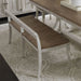Liberty Furniture Farmhouse Reimagined Bench (RTA) in Antique White - J. Patrick’s Furniture (Pooler, GA)