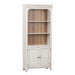 Liberty Farmhouse Reimagined Bookcase in Antique White - J. Patrick’s Furniture (Pooler, GA)