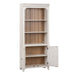 Liberty Farmhouse Reimagined Bookcase in Antique White - J. Patrick’s Furniture (Pooler, GA)
