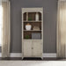 Liberty Farmhouse Reimagined Bookcase in Antique White - J. Patrick’s Furniture (Pooler, GA)