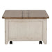 Liberty Farmhouse Reimagined Storage Trunk in Antique White - J. Patrick’s Furniture (Pooler, GA)