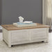 Liberty Farmhouse Reimagined Storage Trunk in Antique White - J. Patrick’s Furniture (Pooler, GA)