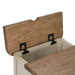 Liberty Farmhouse Reimagined Door Chair Side Table w/ Charging in Antique White - J. Patrick’s Furniture (Pooler, GA)