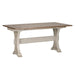 Liberty Farmhouse Reimagined Flip Lid Sofa Table in Antique White - J. Patrick’s Furniture (Pooler, GA)