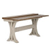 Liberty Farmhouse Reimagined Flip Lid Sofa Table in Antique White - J. Patrick’s Furniture (Pooler, GA)