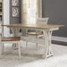 Liberty Farmhouse Reimagined Flip Lid Sofa Table in Antique White - J. Patrick’s Furniture (Pooler, GA)