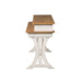Liberty Farmhouse Reimagined Console Bar Table in Antique White - J. Patrick’s Furniture (Pooler, GA)