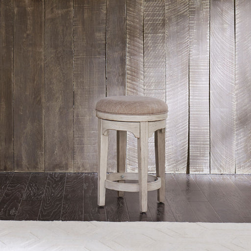 Farmhouse Reimagined Console Swivel Stool image