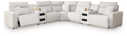 Modmax II Power Reclining Sectional with Audio Consoles - J. Patrick’s Furniture (Pooler, GA)
