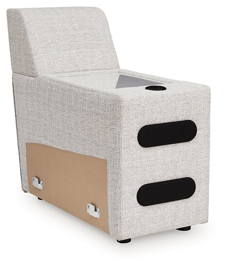 Modmax II Power Reclining Sectional with Audio Consoles - J. Patrick’s Furniture (Pooler, GA)