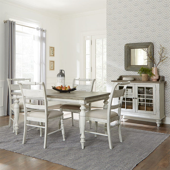 Liberty Furniture Whitney Server in Weathered Gray - J. Patrick’s Furniture (Pooler, GA)