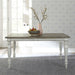 Liberty Furniture Whitney Rectangular Leg Table in Weathered Gray - J. Patrick’s Furniture (Pooler, GA)