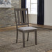Liberty Furniture Tanners Creek Slat Back Side Chair (RTA) in Greystone (Set of 2) - J. Patrick’s Furniture (Pooler, GA)