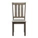 Liberty Furniture Tanners Creek Slat Back Side Chair (RTA) in Greystone (Set of 2) - J. Patrick’s Furniture (Pooler, GA)