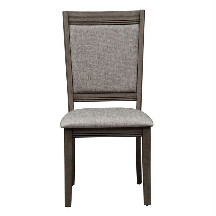 Liberty Furniture Tanners Creek Upholstered Side Chair (RTA) in Greystone (Set of 2) - J. Patrick’s Furniture (Pooler, GA)