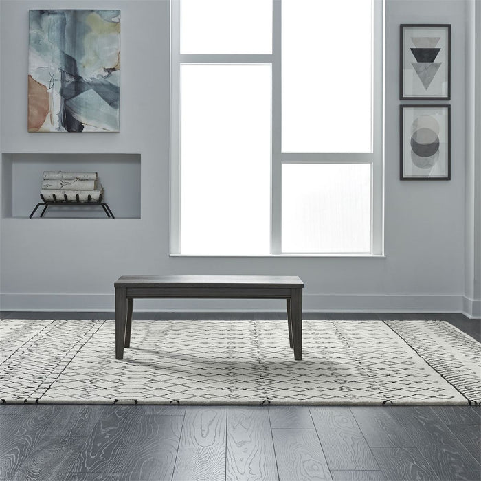 Liberty Furniture Tanners Creek Bench (RTA) in Greystone - J. Patrick’s Furniture (Pooler, GA)