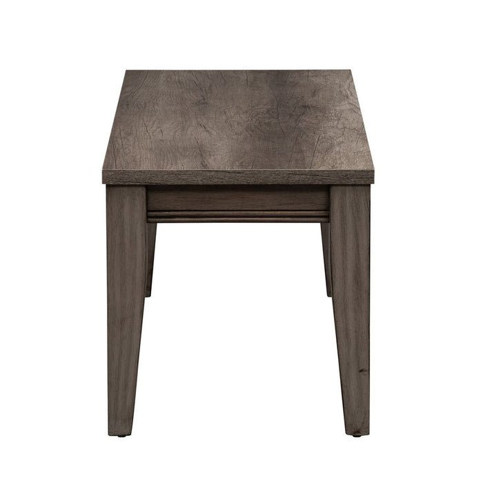 Liberty Furniture Tanners Creek Bench (RTA) in Greystone - J. Patrick’s Furniture (Pooler, GA)