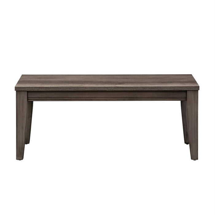 Liberty Furniture Tanners Creek Bench (RTA) in Greystone - J. Patrick’s Furniture (Pooler, GA)