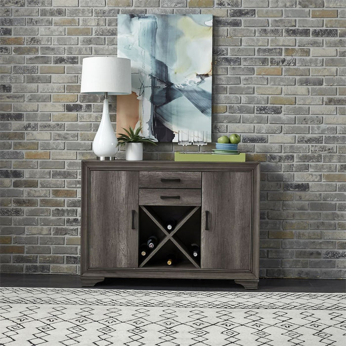 Liberty Furniture Tanners Creek Server in Greystone - J. Patrick’s Furniture (Pooler, GA)
