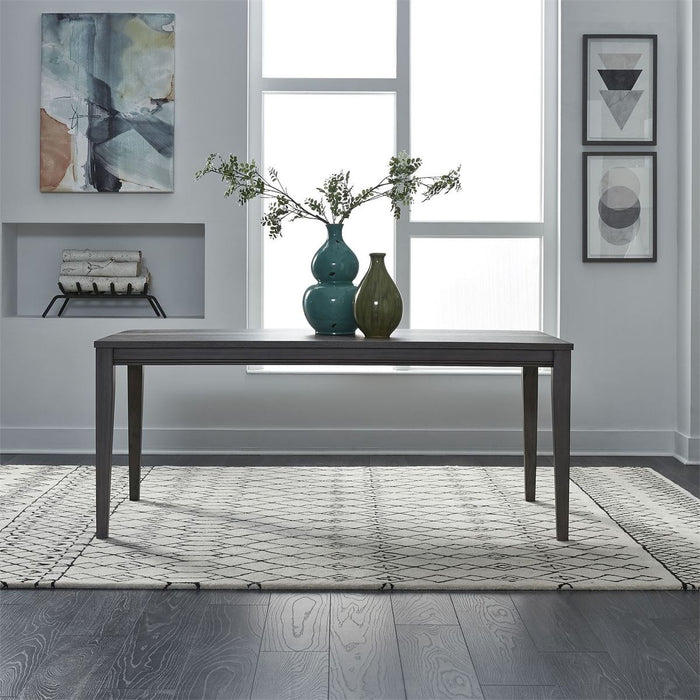Liberty Furniture Tanners Creek Rectangular Leg Dining Table in Greystone - J. Patrick’s Furniture (Pooler, GA)