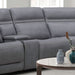 Cooper Armless Recliner P3 & ZG - Blue Gray image