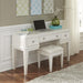 Liberty Furniture Stardust Vanity Stool in Iridescent White - J. Patrick’s Furniture (Pooler, GA)