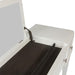 Liberty Furniture Stardust Vanity Desk in Iridescent White - J. Patrick’s Furniture (Pooler, GA)