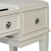 Liberty Furniture Stardust Vanity Desk in Iridescent White - J. Patrick’s Furniture (Pooler, GA)
