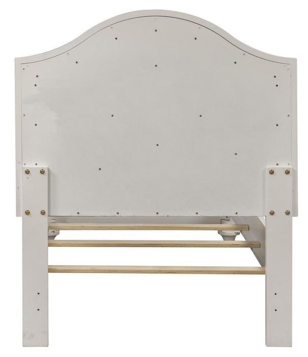 Liberty Furniture Stardust Twin Panel Bed in Iridescent White - J. Patrick’s Furniture (Pooler, GA)