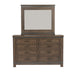 Thornwood Hills Two Sided Storage Bed, Dresser & Mirror image