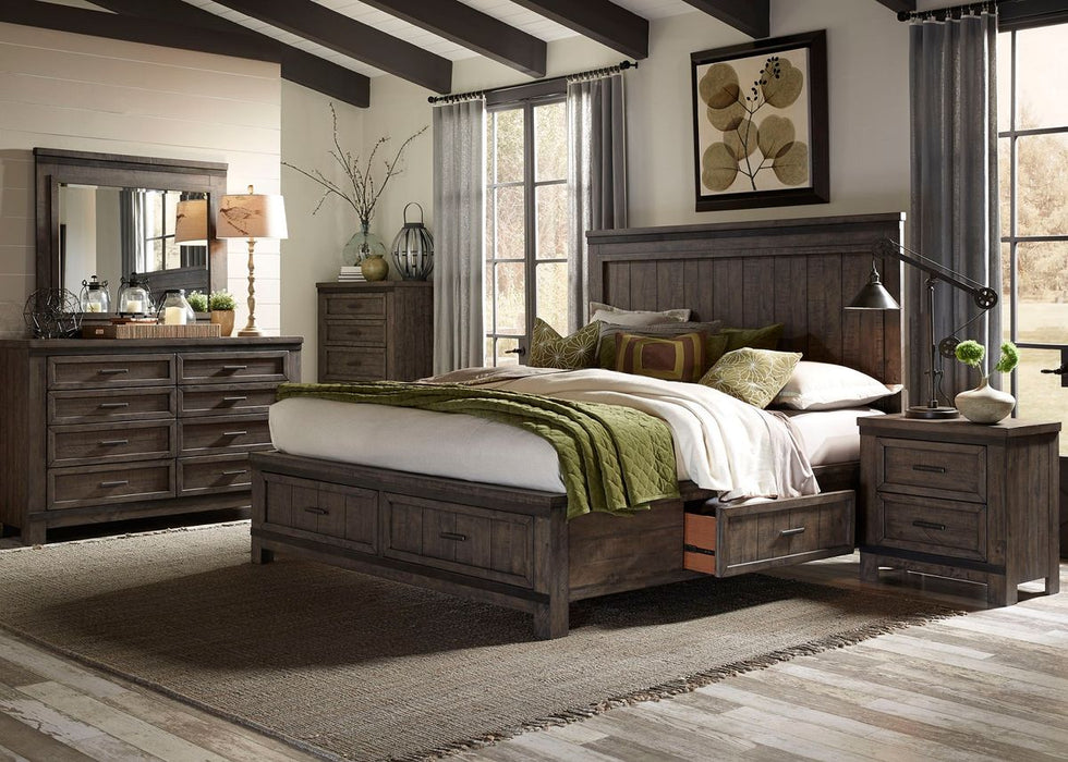 Liberty Thornwood Hills Nightstand in Rock Beaten Gray