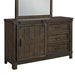 Liberty Furniture Thornwood Hills Barn Door Dresser in Rock Beaten Gray - J. Patrick’s Furniture (Pooler, GA)