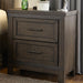 Liberty Furniture Thornwood Hills 2 Drawer Nightstand in Rock Beaten Gray - J. Patrick’s Furniture (Pooler, GA)