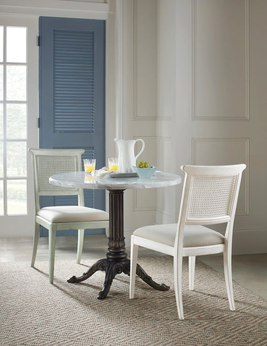 Charleston Upholstered Seat Side Chair-2 per carton/price ea - 6750-75410-05